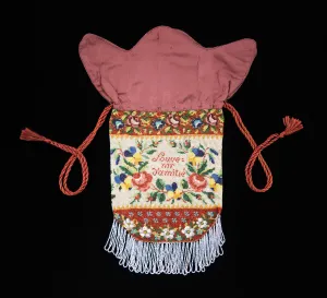 Brooklyn Museum Collection: Pouch, French, 1870-79. Creator: Unknown