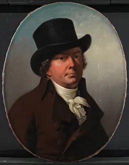 Jens Juul Prints: Poul Johan Schouw, Governor of the East Indies, 1799-1800. Creator: Jens Juel