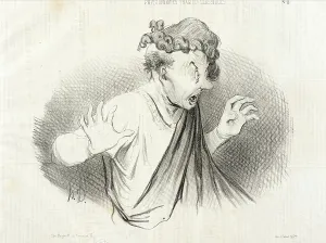 Toga Prints: Pour qui sont ces Serpents... 1841. Creator: Honore Daumier