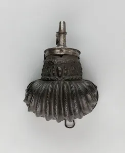 Powder Keg Prints: Powder Flask, Italy, 1550 / 1575. Creator: Unknown