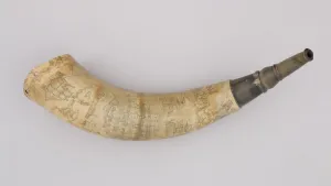Havana Prints: Powder Horn, Colonial American, ca. 1765. Creator: Unknown