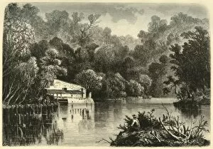 Brandywine Creek Gallery: Powder-Mills, 1872. Creator: Nathaniel Orr