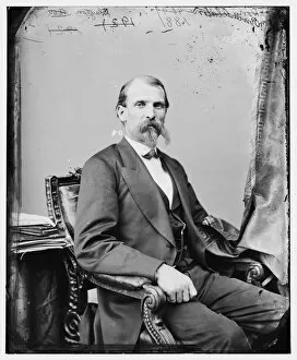 Ambassador Gallery: Powell Clayton of Arkansas, between 1860 and 1875. Creator: Unknown