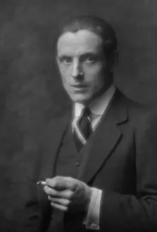 Powell, David, portrait photograph, 1913. Creator: Arnold Genthe