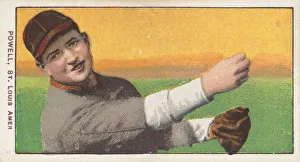 American League Collection: Powell, St. Louis, American League, from the White Border series (T206) for the America