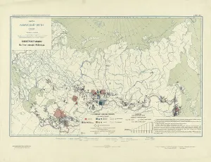 Power plants on January 1, 1933, 1934. Creator: Mikhail Alekseevich TSvetkov