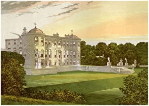 County Wicklow Gallery: Powerscourt, County Wicklow, Ireland, home of Viscount Powerscourt, c1880