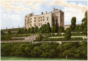 Powis Castle, Powys, Wales, home of the Earl of Powys, c1880