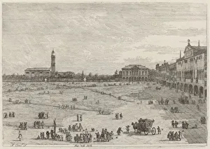 Canal Giovanni Antonio Collection: Pra della Valle, c. 1735 / 1746. Creator: Canaletto