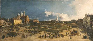 Padova Prints: Pra della Valle in Padua, 1740s. Artist: Canaletto (1697-1768)