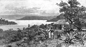 Lake Tanganyika Africa Prints: Practical Civilising Work in Central Africa; Kavala Island on Lake Tanganyika
