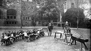 Drawing Lesson Prints: Practical lessons in perspective drawing, Germany, 1922. Artist: Photothek, Berlin