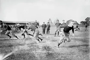 Yale Bulldogs Prints: Practice, Yale, 1913. Creator: Bain News Service