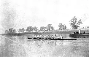 Student Prints: Practicing for the Universities Boat-Race