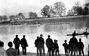 Student Prints: Practicing for the Universities Boat-Race