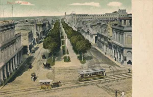 North And Central America Collection: Prado Avenue, 1907