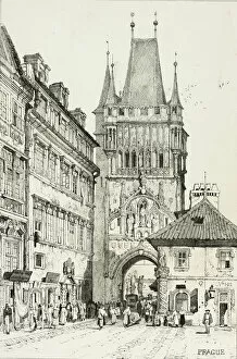Prague, 1833. Creator: Samuel Prout