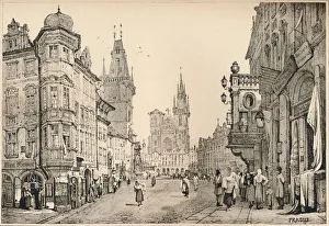 Prague, c1820 (1915). Artist: Samuel Prout