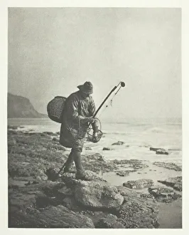 Souwester Prints: Prawning, 1888, printed January 1891. Creator: B. Gay Wilkinson