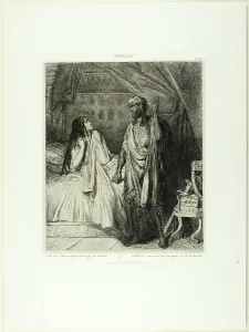 Théodore Chassériau Prints: Have you pray'd tonight, Desdemona?