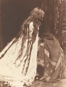 Hill David Octavius Prints: Prayer, 1843-1847. Creators: David Octavius Hill, Robert Adamson