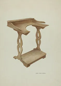 Harry Mann Waddell Prints: Prayer Bench, 1937. Creator: Harry Mann Waddell