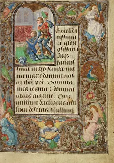 Floral Motif Prints: Prayer Book of Charles the Bold