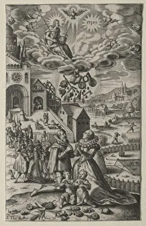 Theodor De Bry Flemish Prints: Prayer. Creator: Theodor de Bry (Flemish, 1528-1598)
