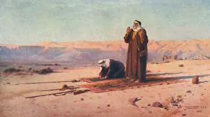 R Talbot Kelly Prints: Prayer in the Desert, c1880, (1904). Artist: Robert George Talbot Kelly