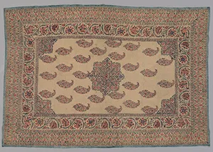 Early 19th Century Prints: Prayer Mat, early 1800s. Creator: Unknown