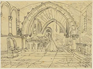 Bresdin Rodolphe Prints: Prayer, n. d. Creator: Rodolphe Bresdin