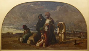 Prostration Prints: Prayers in the Desert, 1840-1849. Creator: William James Muller