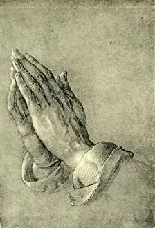Alberto Durero Gallery: Praying Hands, 1508, (1943). Creator: Albrecht Durer