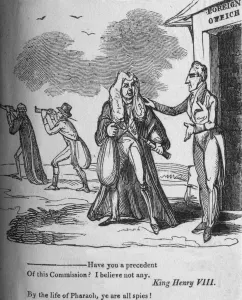 Espionage Prints: Have you a precedent of this Commission? I believe not any, c1820. Creator: Unknown