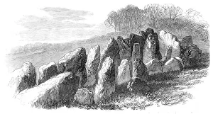 Conservation Prints: Prehistoric Remains in Jersey: the Cromlech of Mont St. Ube, 1870. Creator: Unknown
