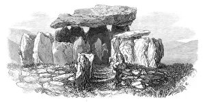 Conservation Prints: Prehistoric Remains in Jersey: the Pocquelaye Cromlech, 1870. Creator: Unknown