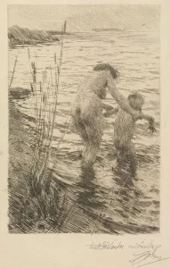 Anders Zorn Swedish Collection: Premiere, 1890. Creator: Anders Zorn (Swedish, 1860-1920)