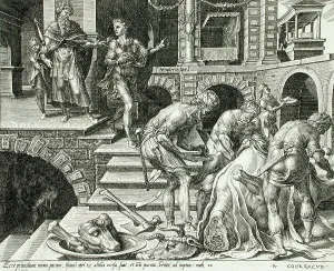 Butcher Prints: The Preparation of the Banquet and the King Sending out His Servants to Invite Guests