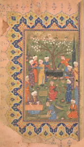Divan Prints: Preparation For a Noon-Day Meal, Folio from a Divan (Collected Works