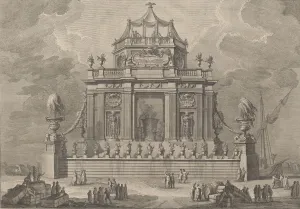 Etching On Laid Paper Gallery: The Preparation of Theriac in Venice, for the 'Chinea'Festival, 1773