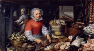 Birmingham Museums Trust Collection: Preparations for a Feast, 1575-1625. Creator: Unknown