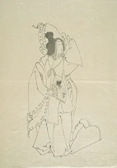 Line Drawing Prints: Preparatory Sketches for Prints (set of 5) (image 3 of 4)