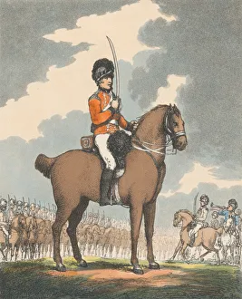 Angelo Henry Gallery: Prepare to Guard, September 1, 1798. September 1, 1798. Creator: Thomas Rowlandson
