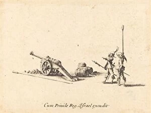 Preparing to Fire the Cannon, 1634 / 1635. Creator: Jacques Callot