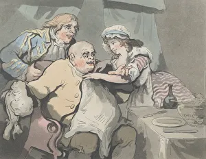 Supper Prints: Preparing for Supper, 1790?. 1790?. Creator: Thomas Rowlandson