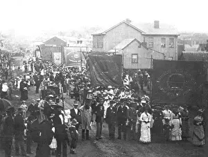 Parade Prints: Presbyterian Sabbath School parade 1880, Brisbane, Queensland, 1880. Creator: Unknown