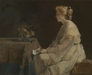 Stevens Prints: The Present, c. 1870. Artist: Stevens, Alfred (1823-1906)