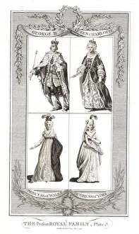 Charlotte Of Prints: The then present Royal Family Published May 9th 1795 by Alexander Hogg