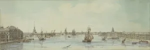 White Colour On Paper Prints: The Presentation of an Ambassador to the Sultan in the Hall of Petitions of the Topkapi Palace