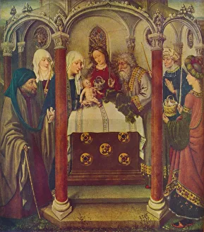 Daret Prints: The Presentation of Christ in the Temple, 15th century. Artist: Jacques Daret